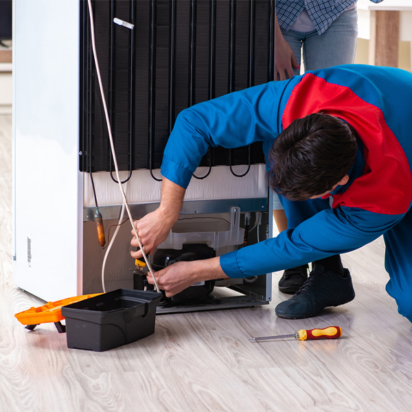 how long does it usually take to repair a refrigerator in Corral City TX